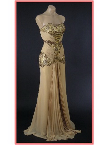 vintage inspired evening gown
