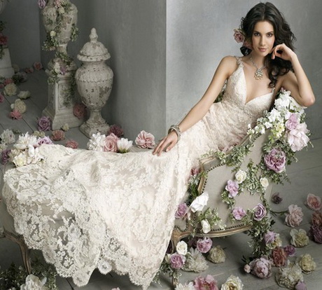 vintage-style-lace-wedding-dress-42-5 Vintage style lace wedding dress