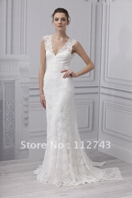 vintage-wedding-dress-with-lace-65-10 Vintage wedding dress with lace