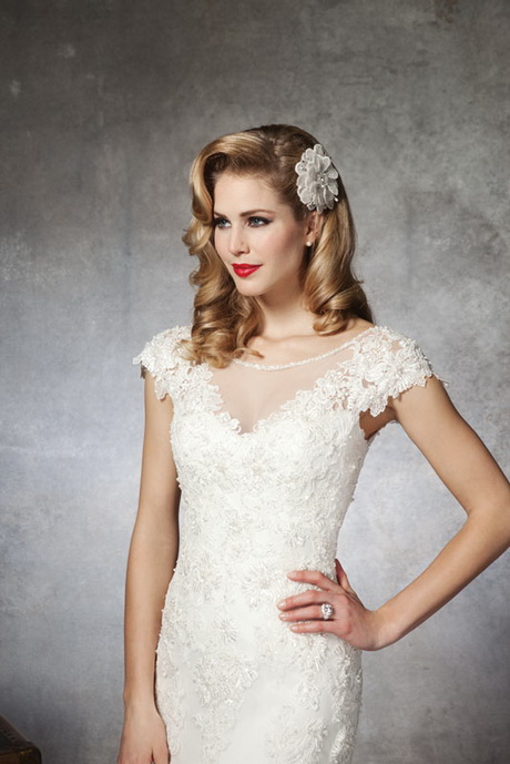 vintage-wedding-dress-with-lace-65-8 Vintage wedding dress with lace