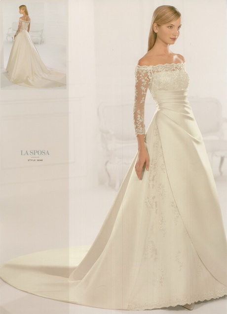 wedding-gowns-with-sleeves-40 Wedding gowns with sleeves