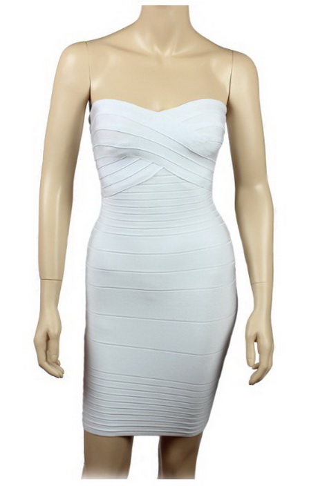 white-bandage-dresses-00-6 White bandage dresses