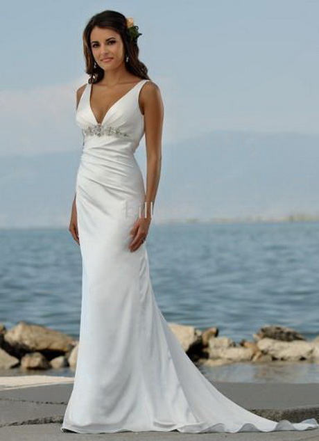 white-beach-wedding-dresses-75 White beach wedding dresses