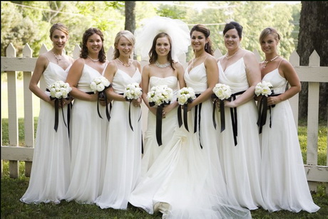 white-bridesmaid-dress-27 White bridesmaid dress