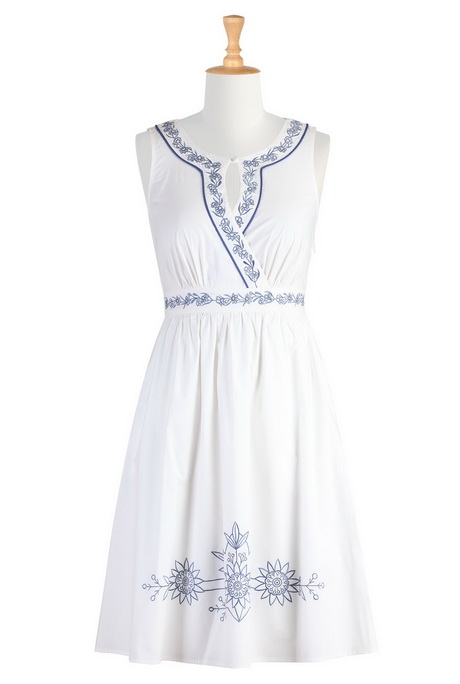 white-cotton-dresses-16-6 White cotton dresses