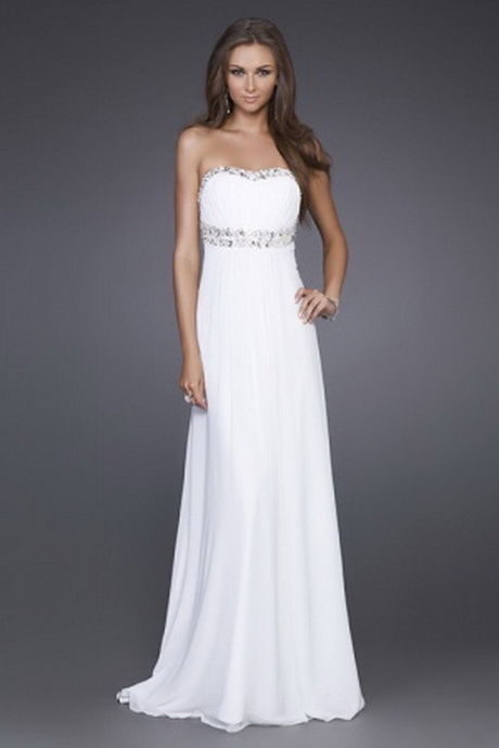 white-graduation-dresses-long-67-3 White graduation dresses long