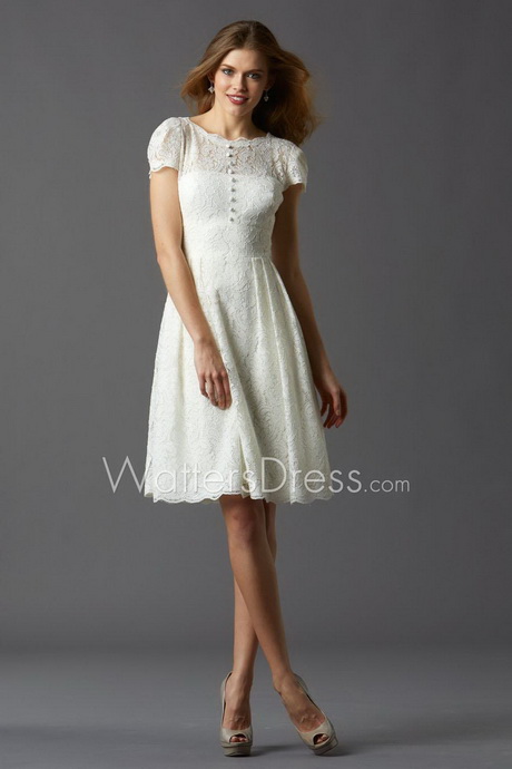 white-lace-dress-with-sleeves-13-13 White lace dress with sleeves