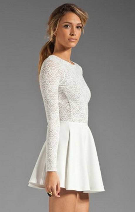 white-long-sleeve-lace-dress-38-14 White long sleeve lace dress