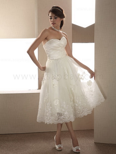 white-tea-length-dress-68-16 White tea length dress