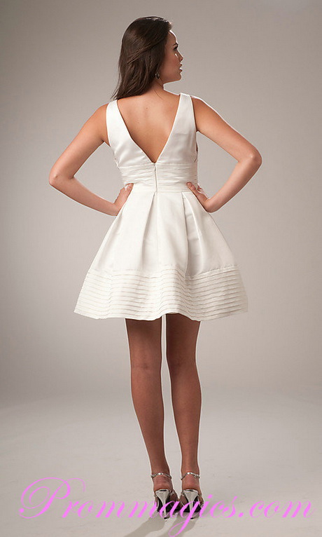 white-v-neck-dress-96-12 White v neck dress