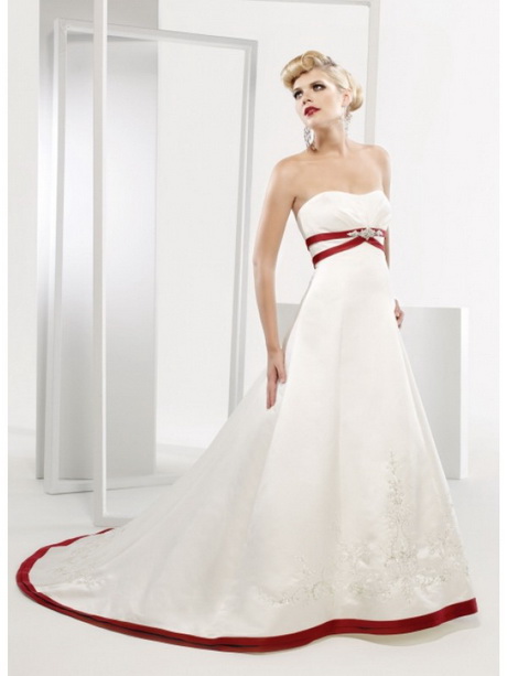 white-and-red-wedding-dresses-94-7 White and red wedding dresses