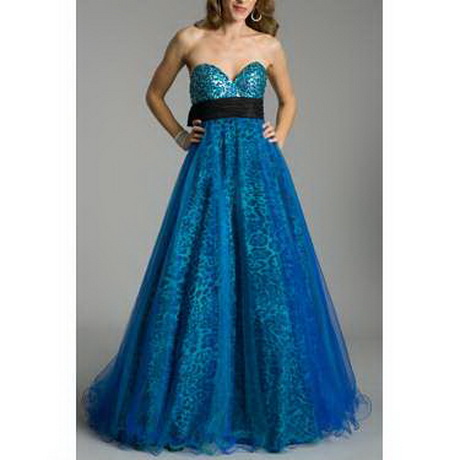 Windsor: Giorgio-Blue Print Prom Dresses