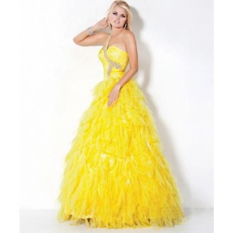 yellow-ball-gowns-01-18 Yellow ball gowns