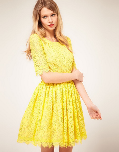 yellow-lace-dress-84-2 Yellow lace dress