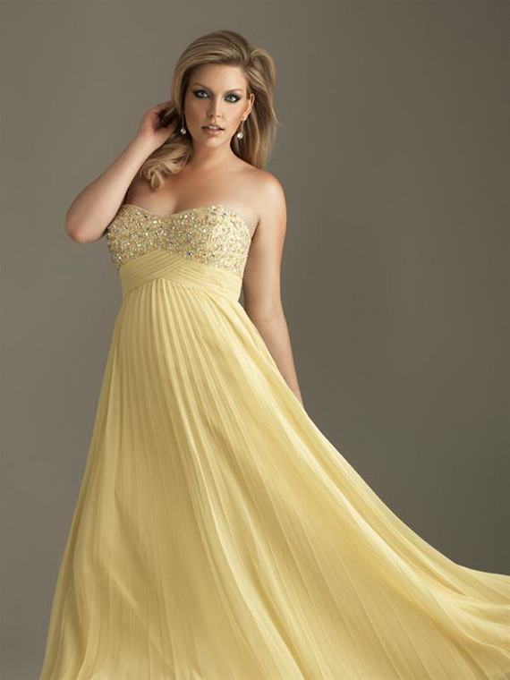 yellow prom looks
