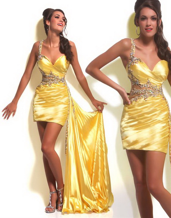 yellow-prom-dresses-12 Yellow prom dresses