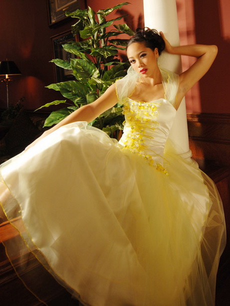 yellow-wedding-gowns-40-4 Yellow wedding gowns