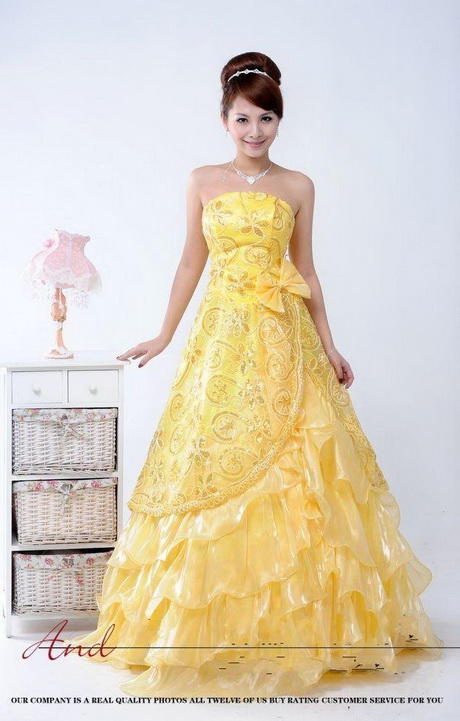 yellow-wedding-gowns-40-8 Yellow wedding gowns