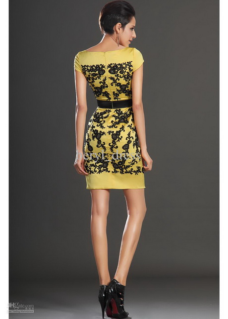 yellow-cocktail-dresses-59-8 Yellow cocktail dresses