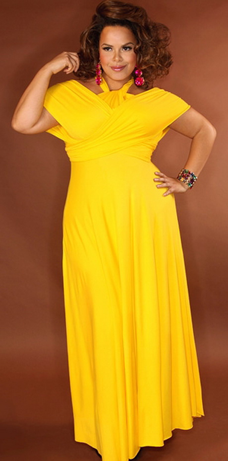 yellow-plus-size-dresses-55-14 Yellow plus size dresses