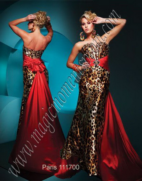 ... animal print prom dress to someone else who is going to your prom