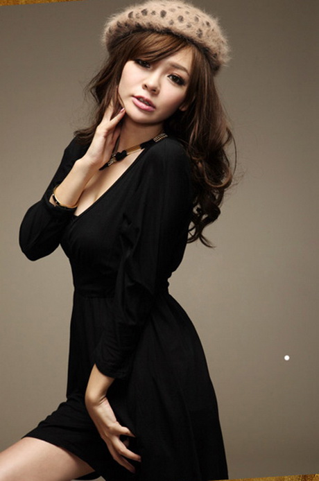 black-34-sleeve-dress-18_15 Black 3/4 sleeve dress