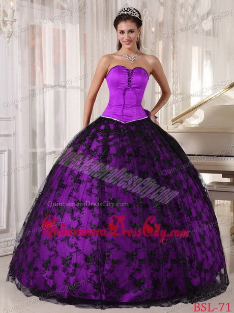 black-and-purple-dress-64 Black and purple dress