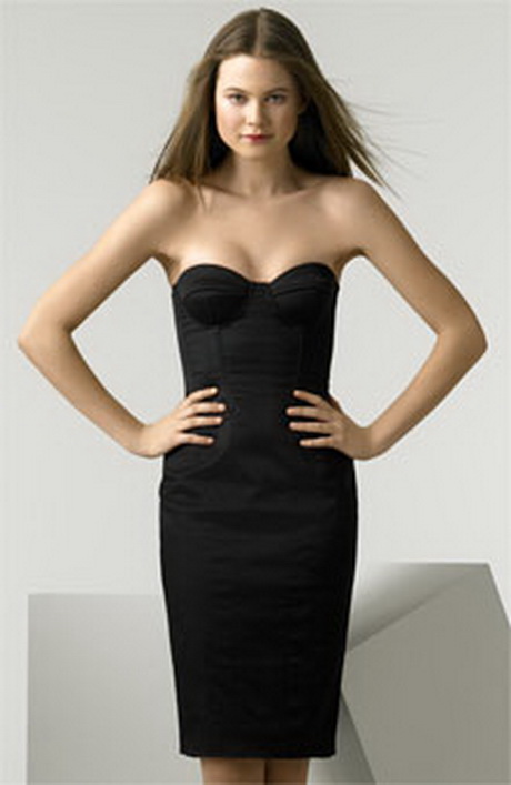 black-bustier-dress-17_5 Black bustier dress