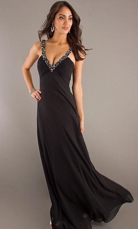 black-floor-length-dress-35_15 Black floor length dress