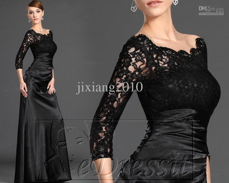 black-gown-dress-57_10 Black gown dress