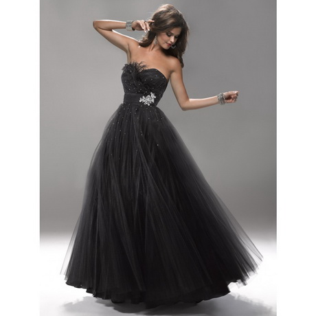 black-gown-dress-57_16 Black gown dress