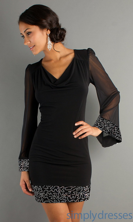 black-long-sleeve-dresses-18_10 Black long sleeve dresses