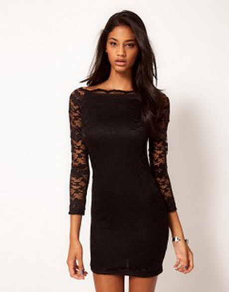 black-long-sleeved-dress-16_17 Black long sleeved dress