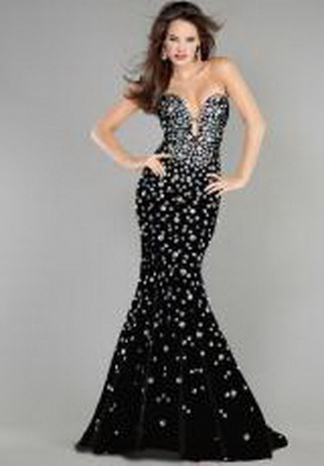 black-mermaid-prom-dress-25_5 Black mermaid prom dress