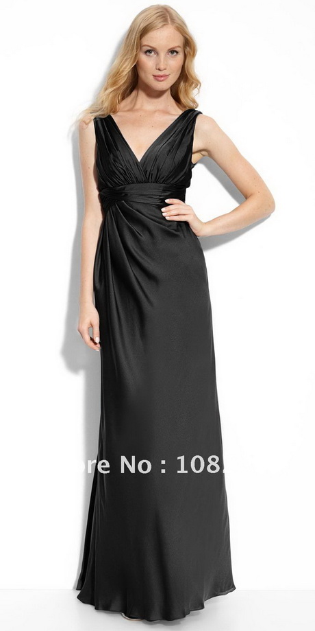 black-satin-dress-26_15 Black satin dress