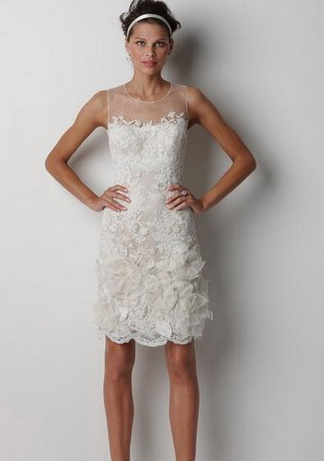 lace-short-wedding-dress-54_3 Lace short wedding dress