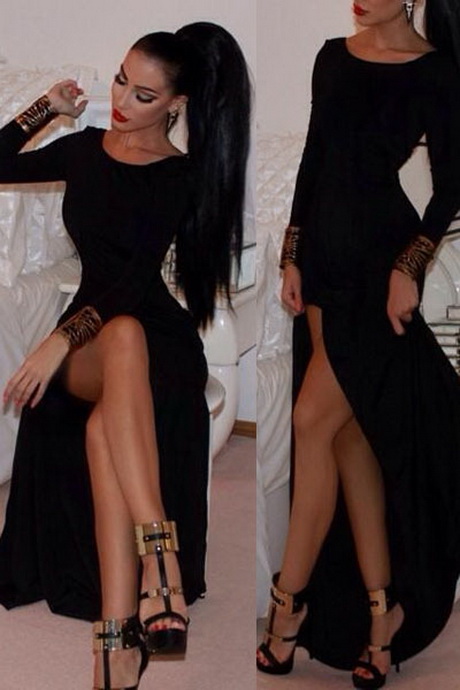 long-sleeve-black-maxi-dress-60_6 Long sleeve black maxi dress