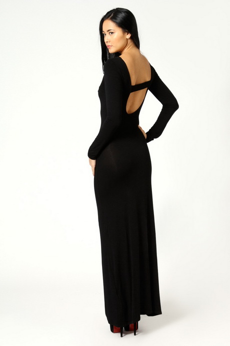 long-sleeve-black-maxi-dress-60_7 Long sleeve black maxi dress