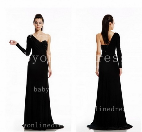 long-sleeve-long-black-dress-50_15 Long sleeve long black dress