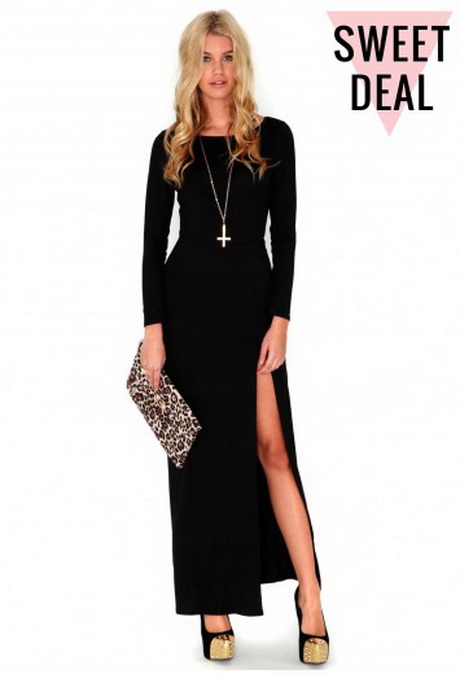 long-sleeve-long-black-dress-50_18 Long sleeve long black dress