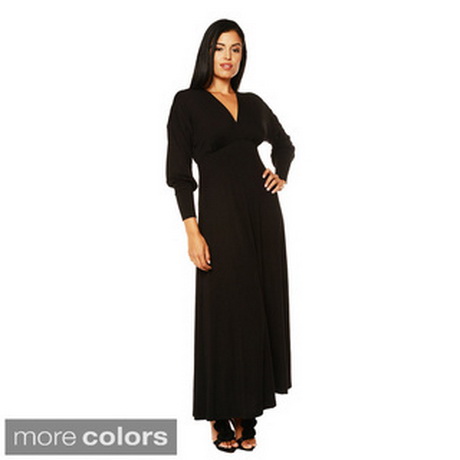 long-sleeve-long-black-dress-50_9 Long sleeve long black dress