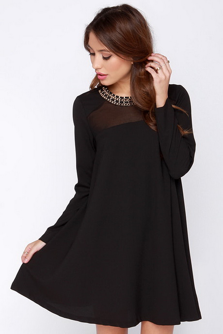 long-sleeved-black-dress-16_18 Long sleeved black dress