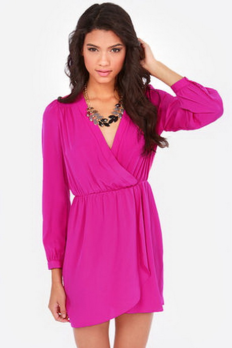 pink-long-sleeve-dress-87_4 Pink long sleeve dress