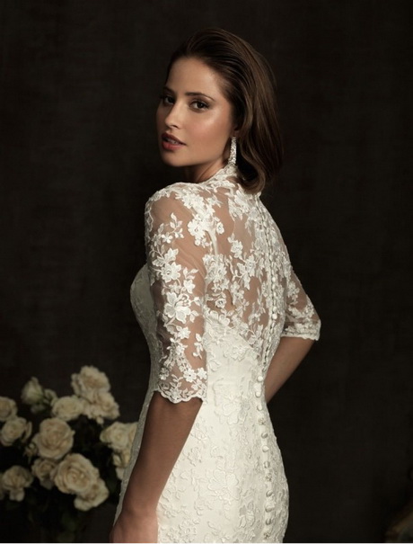 vintage-lace-wedding-dresses-with-sleeves-50_9 Vintage lace wedding dresses with sleeves