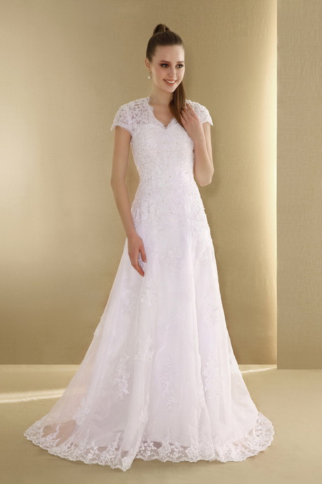 wedding-dresses-with-short-sleeves-07_13 Wedding dresses with short sleeves