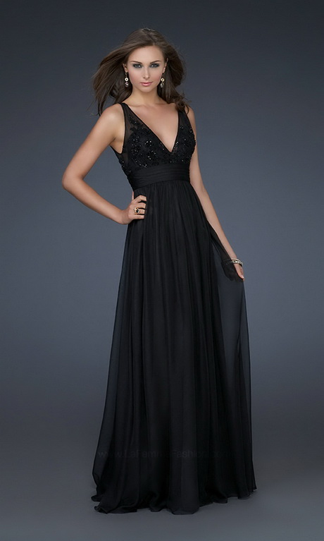 black-long-prom-dress-99 Black long prom dress