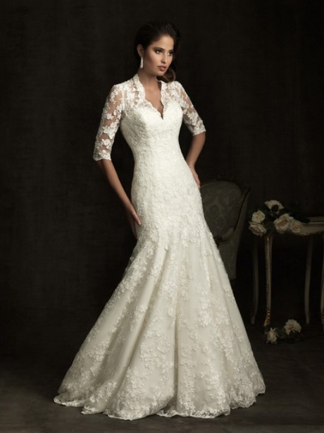 elegant-lace-wedding-dress-84_17 Elegant lace wedding dress