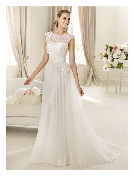 lace-and-chiffon-wedding-dress-57 Lace and chiffon wedding dress
