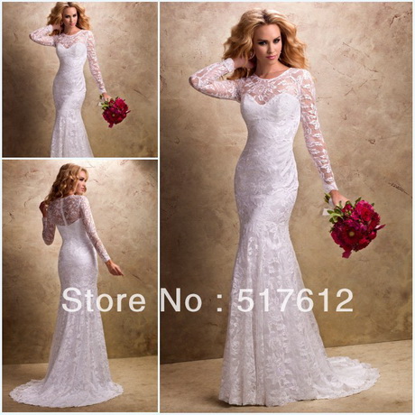 long-lace-wedding-dresses-61_16 Long lace wedding dresses