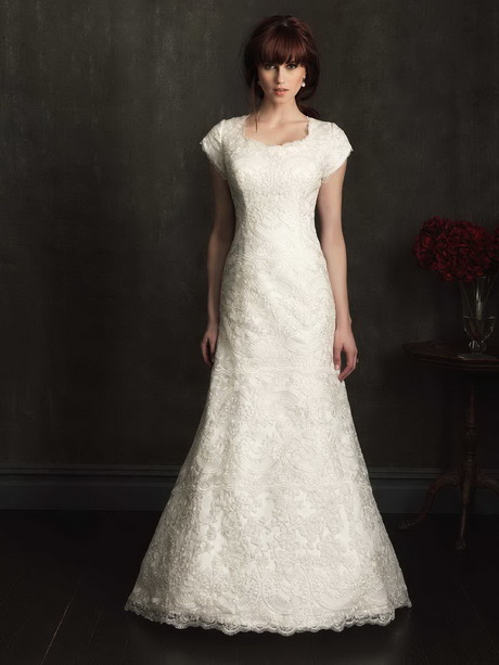 modest-lace-wedding-dress-51 Modest lace wedding dress
